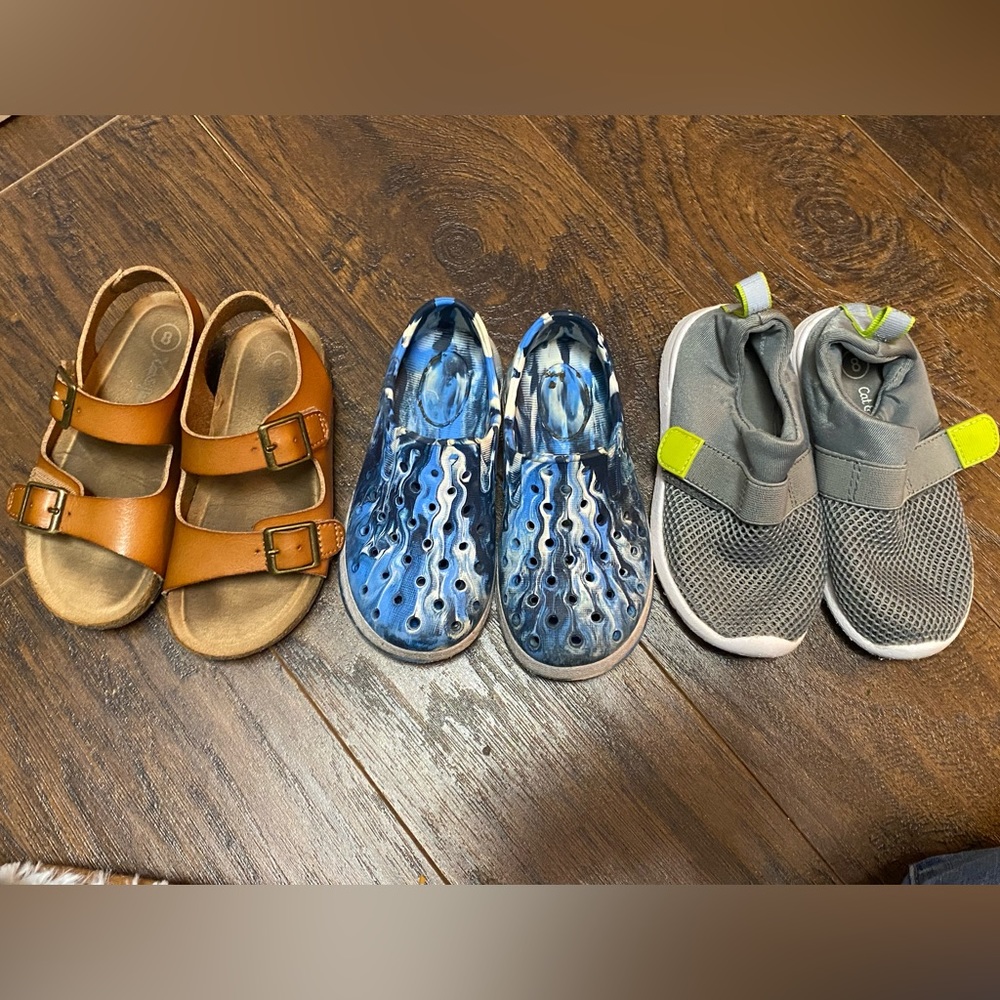 Toddler Cat + Jack Spring Shoe Bundle size 8